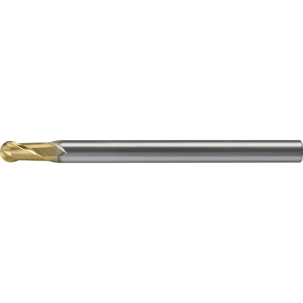 Ball End Mill: 2 Flute, Solid Carbide MPN:2425605