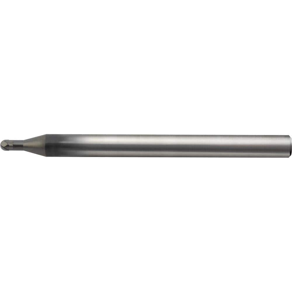 Ball End Mill: 2 Flute, Solid Carbide MPN:2443045