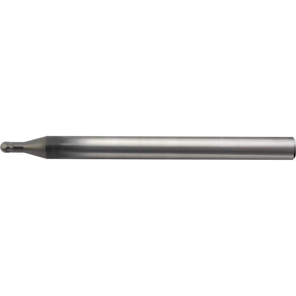 Ball End Mill: 2 Flute, Solid Carbide MPN:2443102