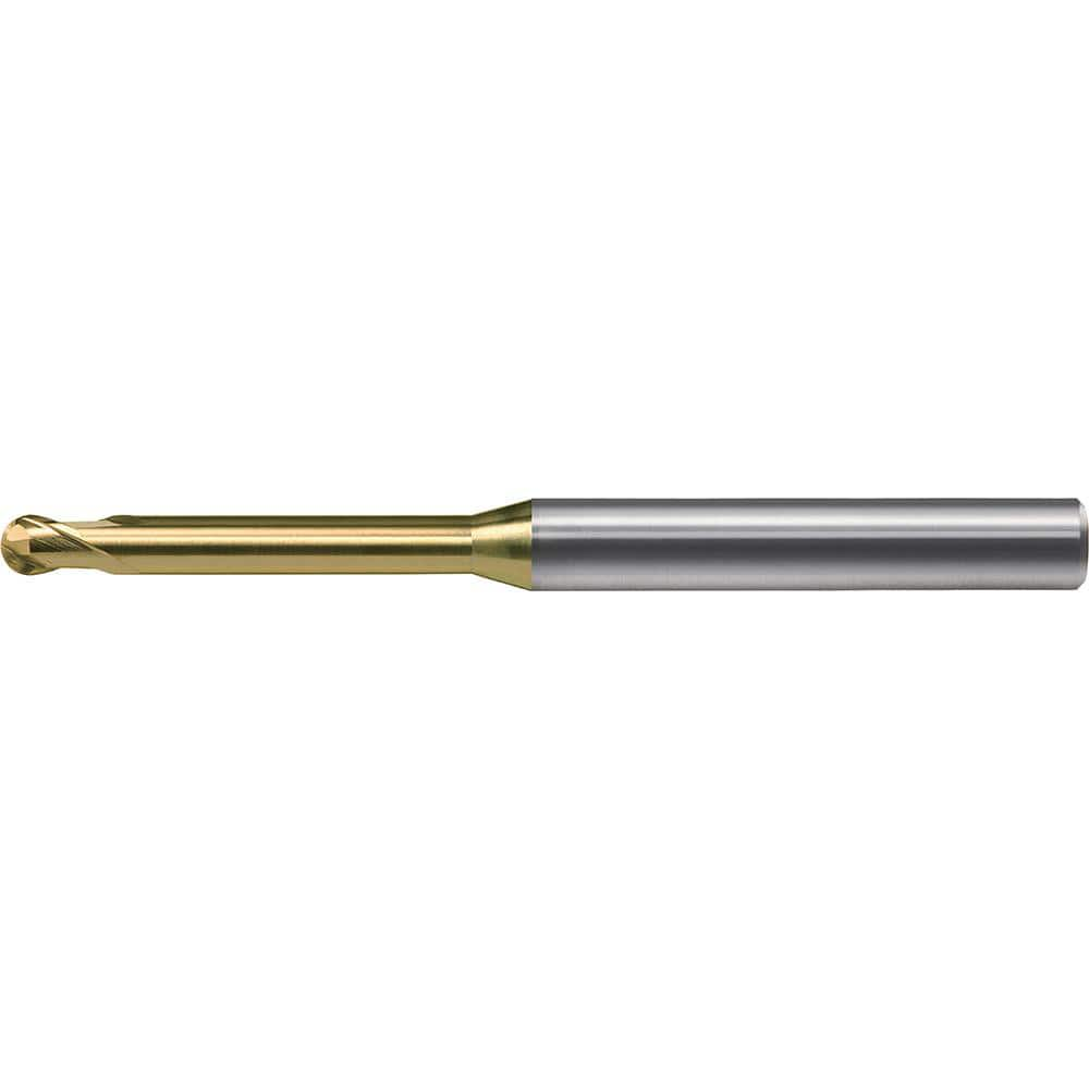 Ball End Mill: 2 Flute, Solid Carbide MPN:2455012