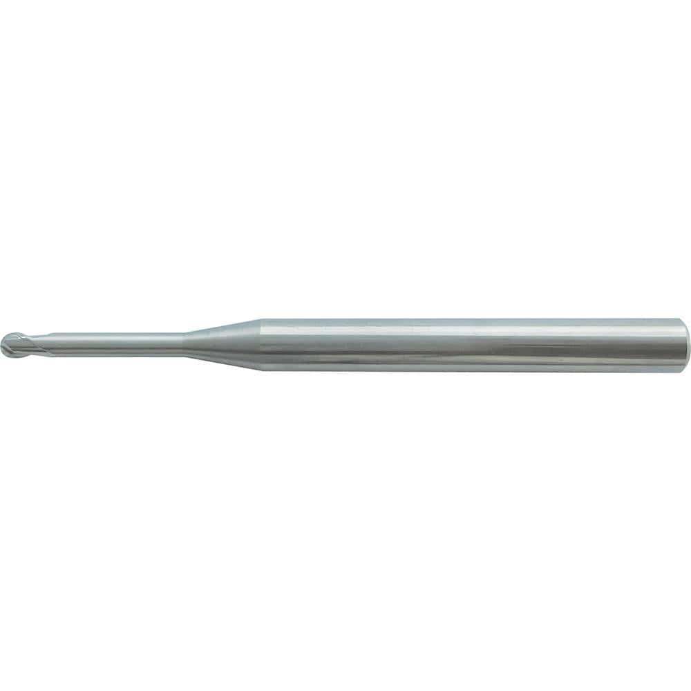 Ball End Mill: 2 Flute, Solid Carbide MPN:2639180