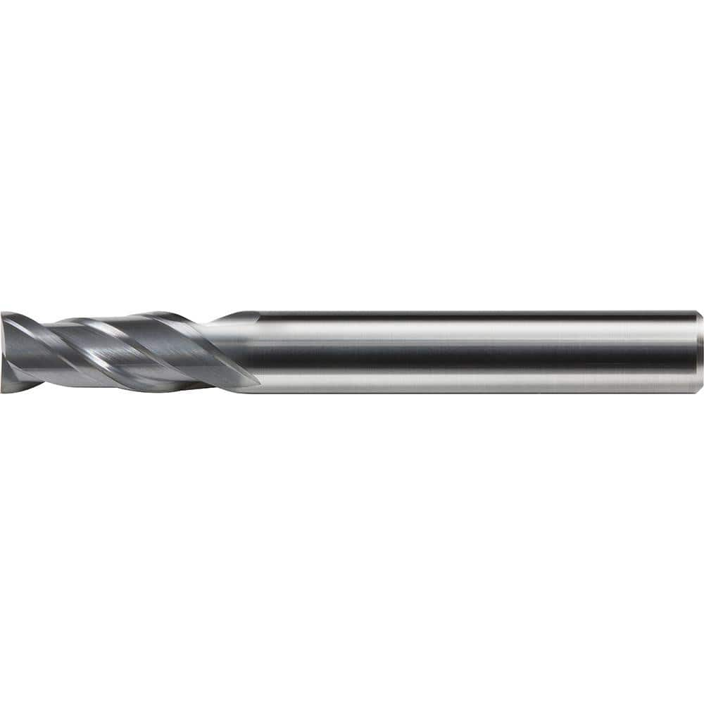 Square End Mill: 2.5 mm Dia, 2 Flutes, 6.25 mm LOC, Solid Carbide, 40 ° MPN:2753105