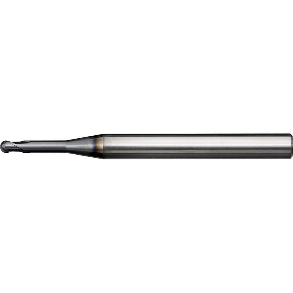 Ball End Mill: 2 Flute, Solid Carbide MPN:2787027