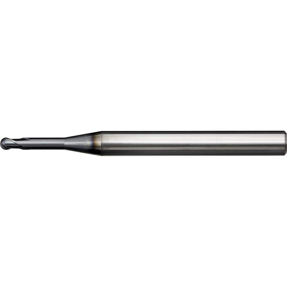 Ball End Mill: 2 Flute, Solid Carbide MPN:2787118