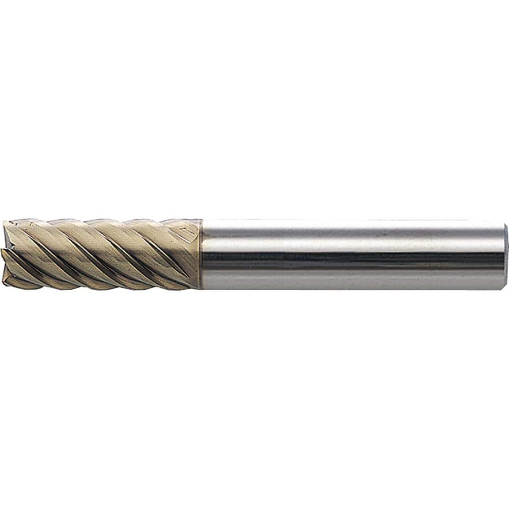 Square End Mill: 3 mm Dia, 3 Flutes, 6 mm LOC, Solid Carbide, 45 ° MPN:2863030