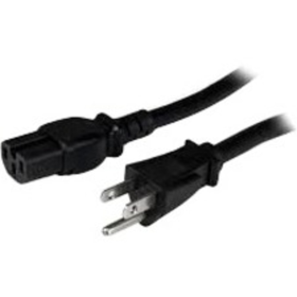 UNC Group - Power cable - NEMA 5-15P to IEC 60320 C19 - 250 V - 15 A - 3 ft - black (Min Order Qty 5) MPN:PWCD-515PC19-15A-03F-BLK