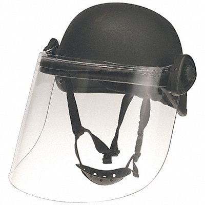 Face Shield Black Large MPN:PST SC650-IIIA-BLKLG-DK5H150