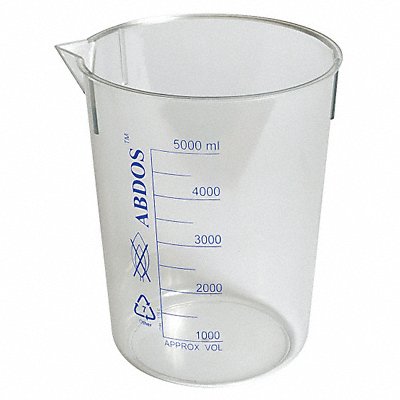 Graduated Beaker 50mL PMP PK12 MPN:P50701