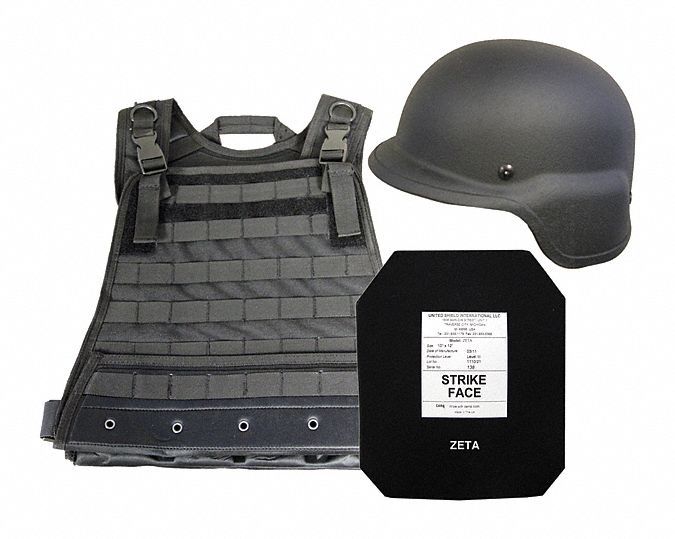 Active Shooter Kit Level IV SM Black MPN:AS-IV-SMBLK