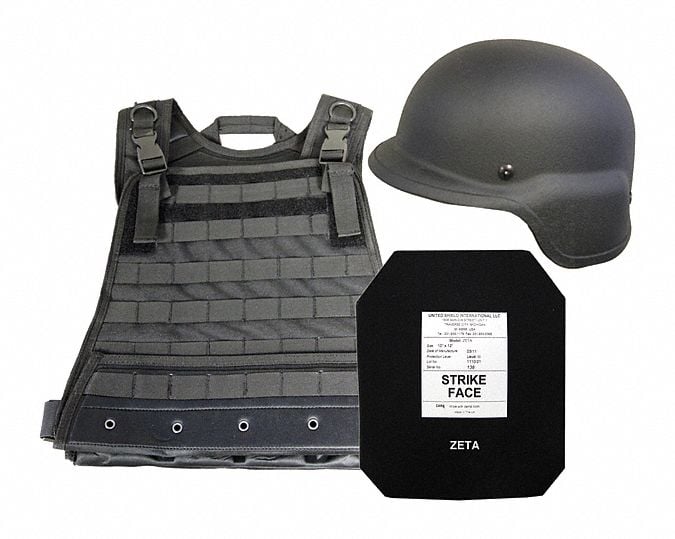 Active Shooter Kit Level IV XL Black MPN:AS-IV-XLGBLK