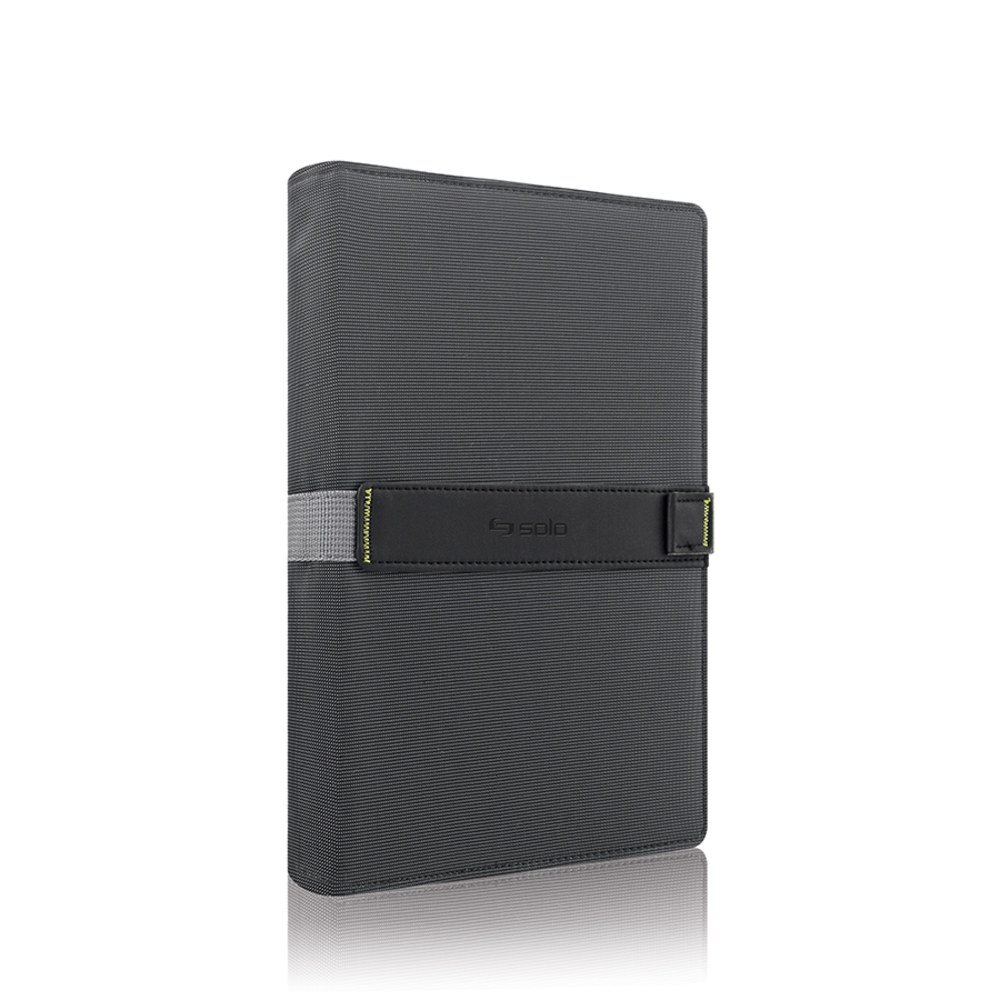 Solo New York Storm Universal Fit Tablet/eReader Booklet, 8.5in to 11in, Black (Min Order Qty 3) MPN:STM2234