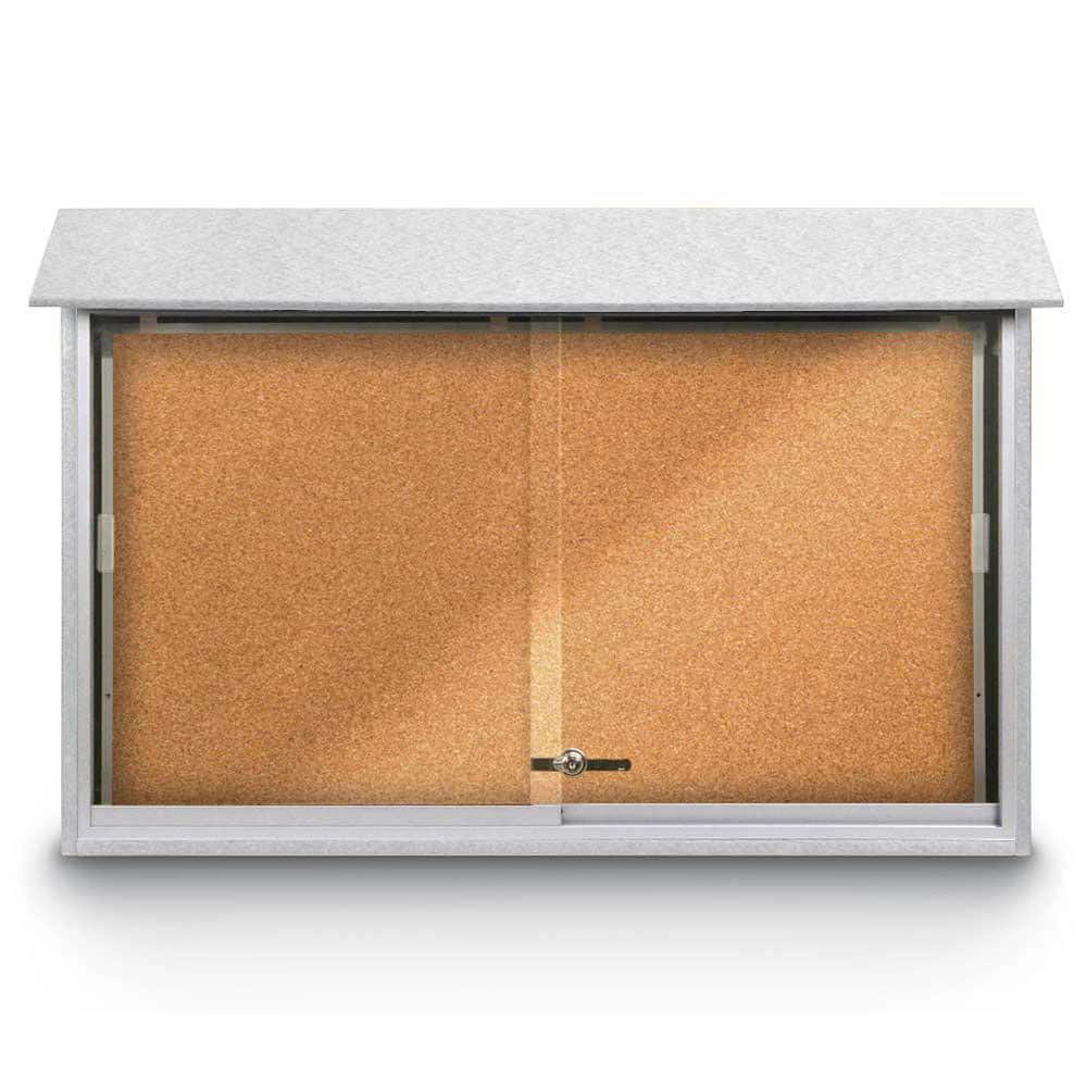 Enclosed Cork Bulletin Board: 45