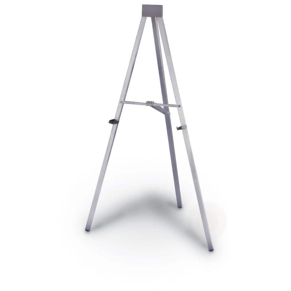 Easels, Easel Type: Folding Easel, Folding Easel , Frame Color: Silver , Frame Material: Aluminum  MPN:UV8RE