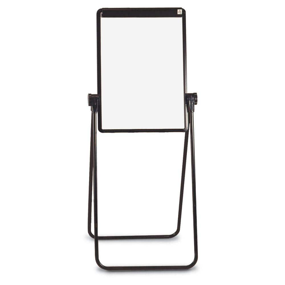 Easels, Easel Type: Dry Erase, Dry Erase , Frame Color: Black , Frame Material: Aluminum  MPN:UVDE1904