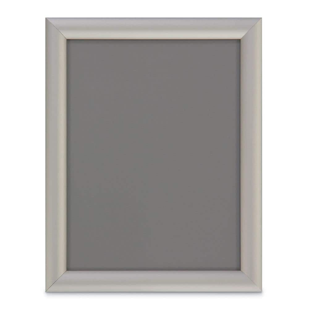 Easels, Easel Type: Snap Frame, Snap Frame , Overall Width: 9 , Frame Color: Silver , Frame Material: Aluminum  MPN:UVNSF811-SILVER