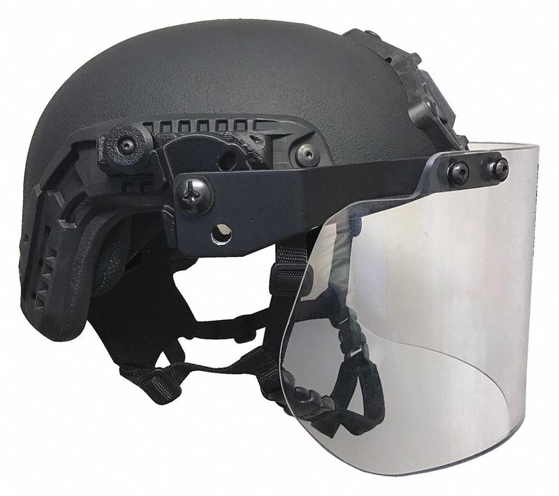 Riot Face Shield Polycarbonate Visor MPN:SOD-RFS-Rail