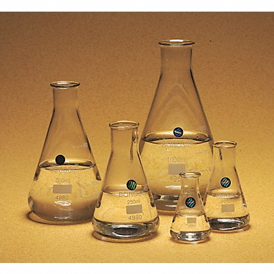 Erlenmeyer Flask Set Borosilicate PK5 MPN:FGSET5