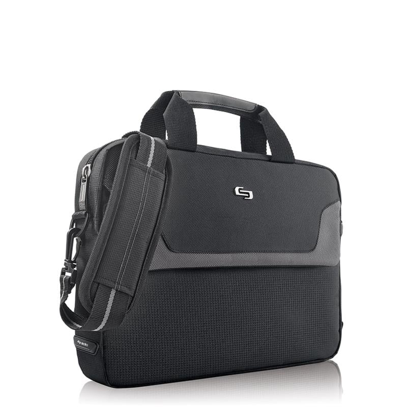 Solo New York Flatiron Slim Brief With 16in Laptop Pocket, Black (Min Order Qty 2) MPN:CLA1164