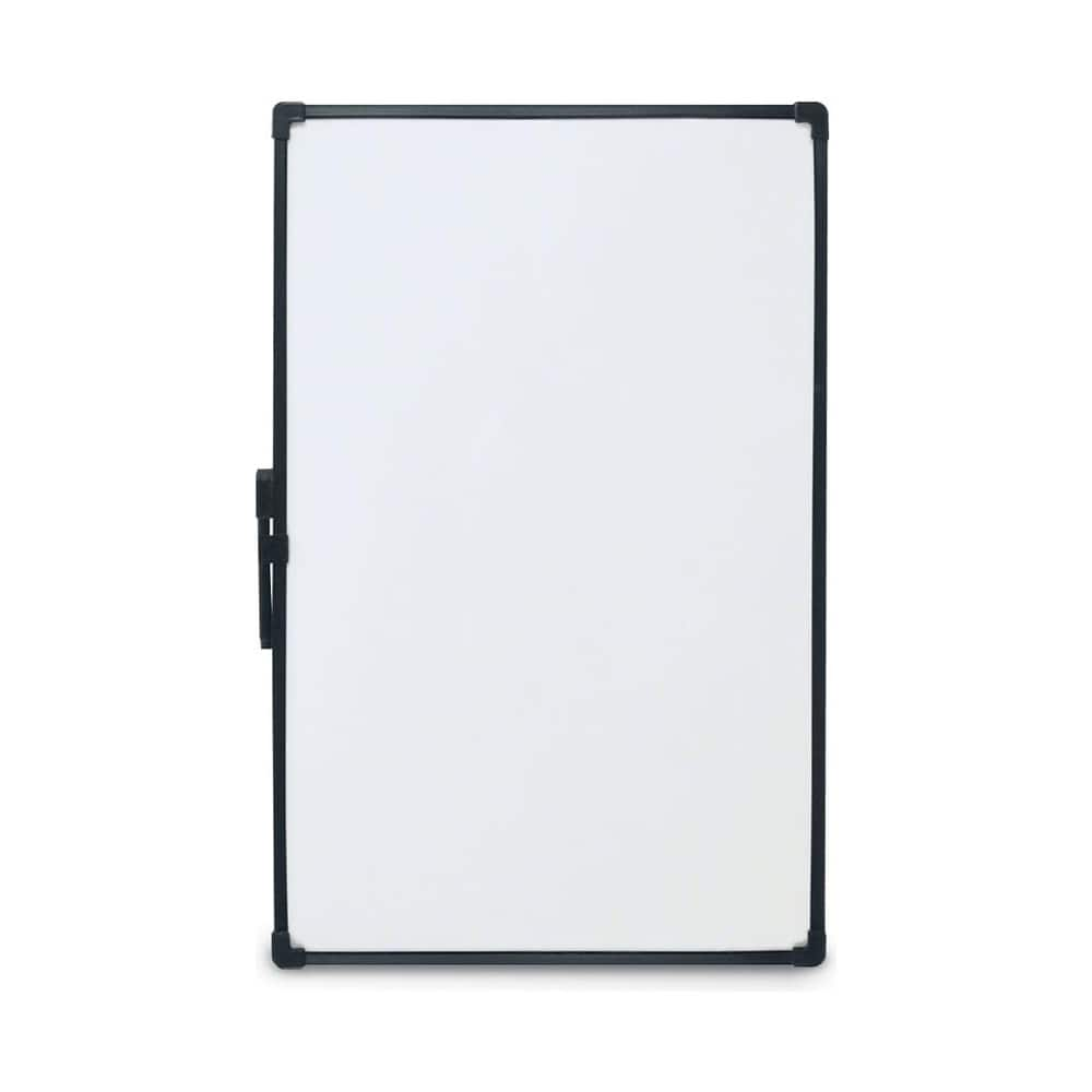 Whiteboards & Magnetic Dry Erase Boards, Board Material: Laminate , Height (Inch): 17 , Width (Inch): 11  MPN:UVVM1117-BLK