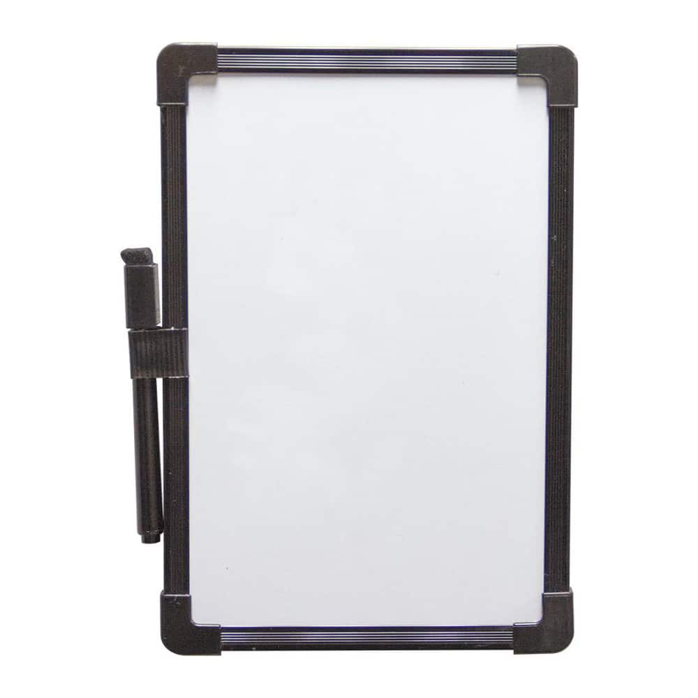 Whiteboards & Magnetic Dry Erase Boards, Board Material: Laminate , Height (Inch): 9 , Width (Inch): 6  MPN:UVVM69-BLK