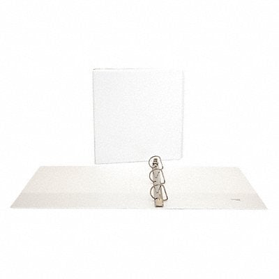 3-Ring Binder 1-1/2 White MPN:UNV20744