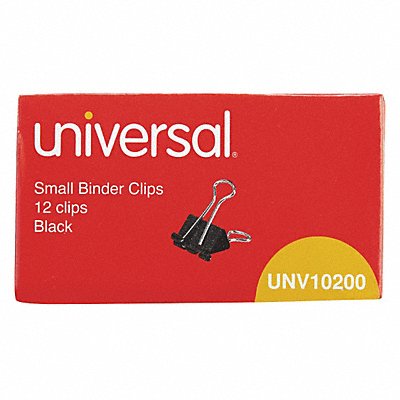 Binder Clip Steel 3/4in. Size PK12 MPN:UNV10200