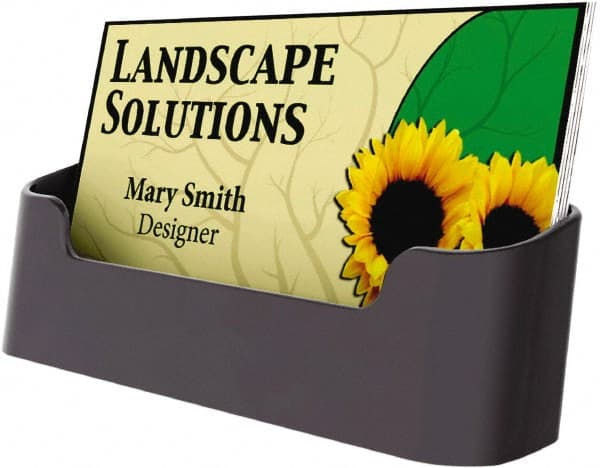 Black Business Card Holder MPN:UNV08109