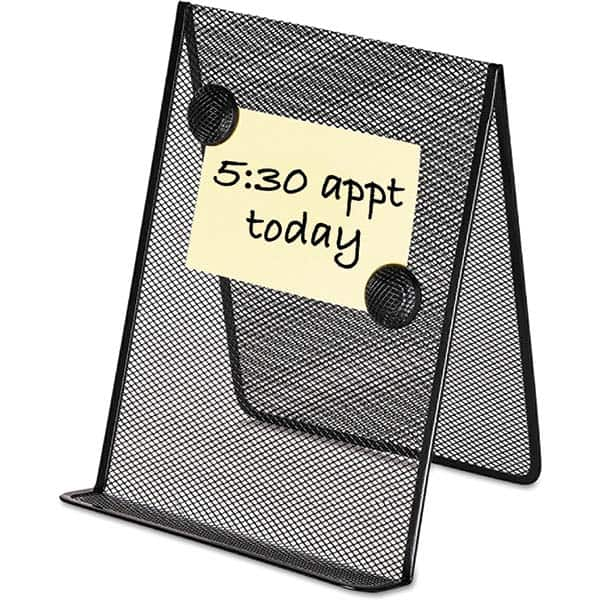 Display & Organizer Accessories, Type: Document Holder , For Use With: Documents , Color: Black , Material: Mesh Metal , Overall Width (Inch): 8  MPN:UNV20027