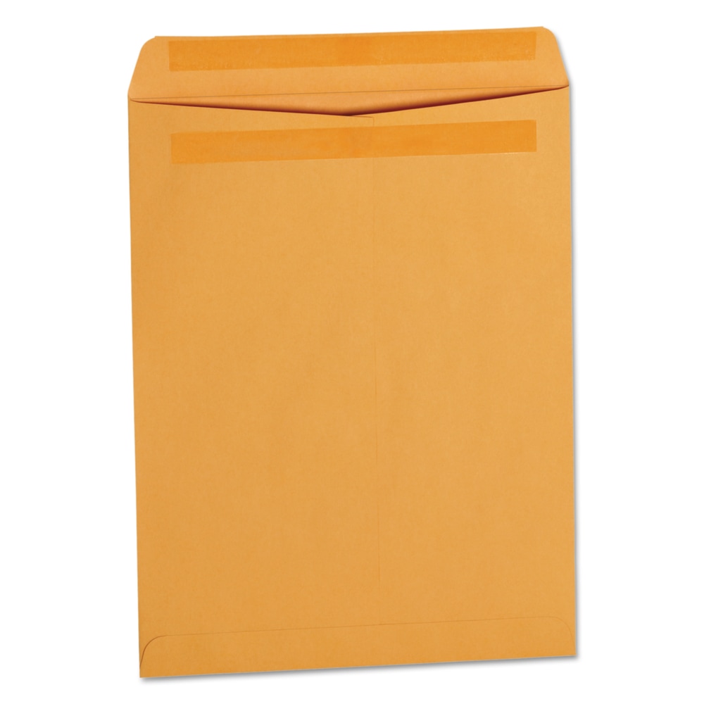 Universal Self-Stick File-Style 10in x 13in Manila Envelopes, Self-Adhesive Brown Kraft, Box Of 250 MPN:35292