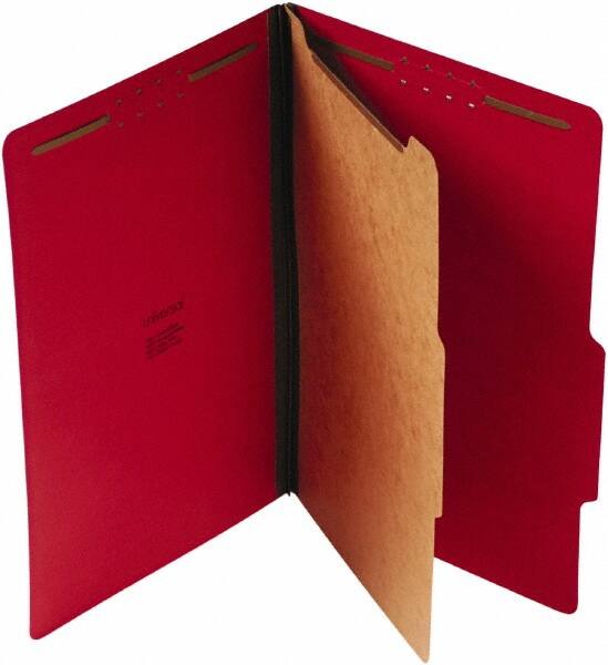 Classification Folder: Legal, Ruby Red, 10/Pack MPN:UNV10213