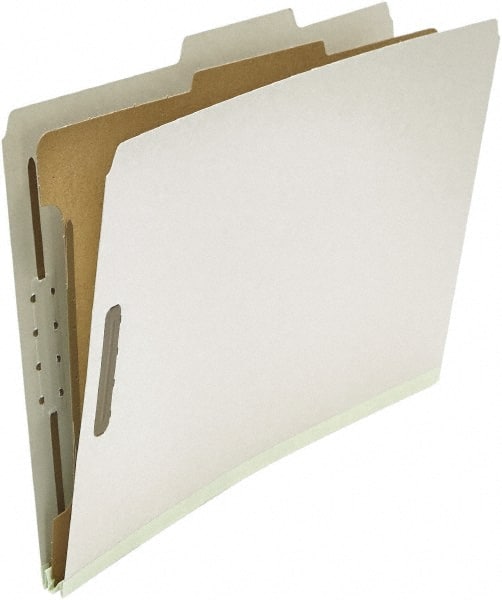 Classification Folder: Legal, Gray, 10/Pack MPN:UNV10262