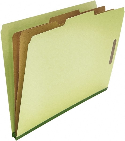 Classification Folder: Legal, Green, 10/Pack MPN:UNV10281