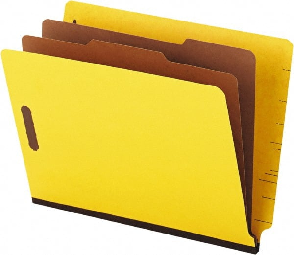 Classification Folder: Letter, Yellow, 10/Pack MPN:UNV10319