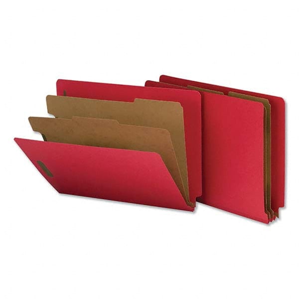 Classification Folder: Letter, Red, 10/Pack MPN:UNV10320