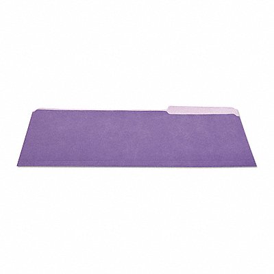 File Folder 1/3 Violet/Light Vlt PK100 MPN:UNV10525