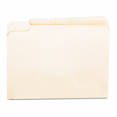 Top Tab File Folder 1/5 Manila PK100 MPN:UNV12115