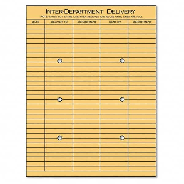 Inter-Department Mailing Envelope: 10