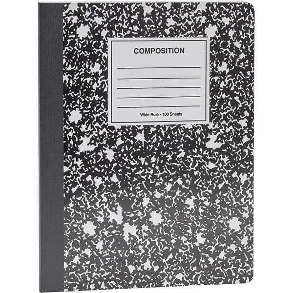 Composition Book: 100 Sheets, Wide Ruled, White Paper MPN:UNV20930