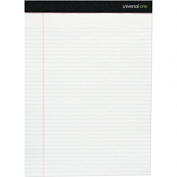 Writing Pad: 50 Sheets, Legal Ruled, White Paper MPN:UNV30730