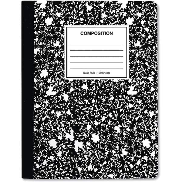 Composition Book: 100 Sheets, Quadrille Ruled MPN:UNV20957