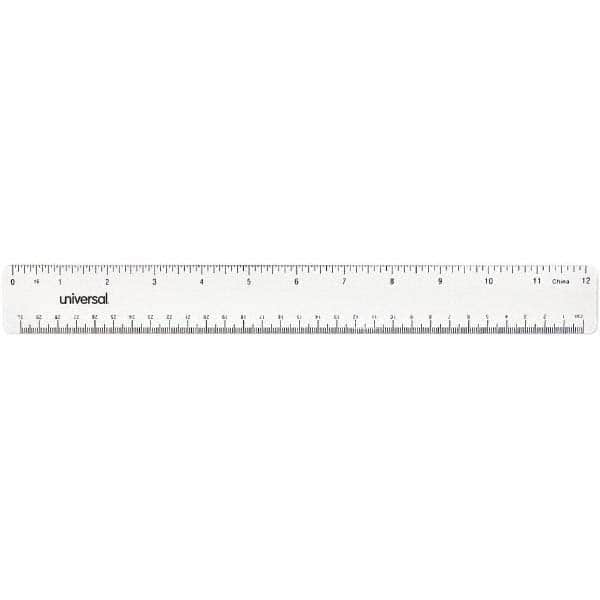 Acrylic Plastic Ruler, 12