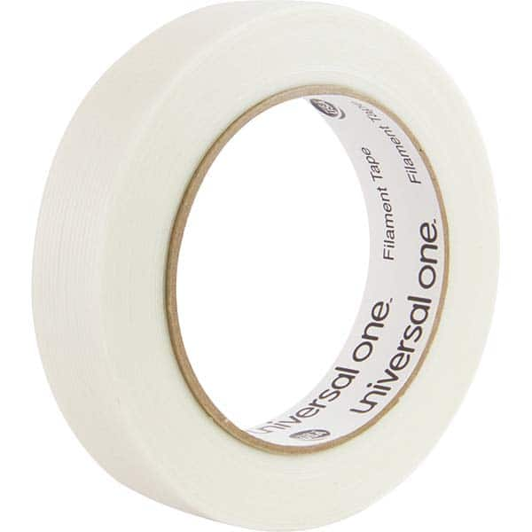 Filament & Strapping Tape, Type: Filament , Color: Clear , Width (mm - 2 Decimals): 24.00 , Thickness (mil): 7.4000 , Length (Yards - 2 Decimals): 59.93  MPN:UNV31624