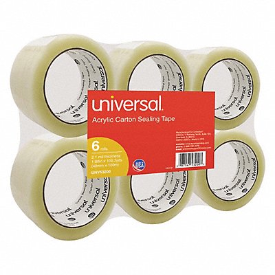 Acrylic Box Sealing Tape 48mmx100m PK6 MPN:UNV53200