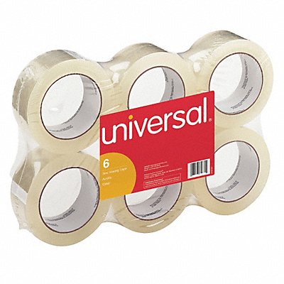 Box Sealing Tape 2 in x55 yd. Clear PK6 MPN:UNV63000