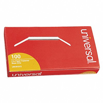 Paper File Fastener 2 in Capacity PK100 MPN:UNV81012