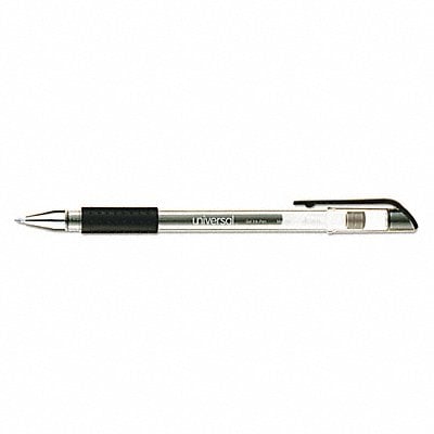 Ballpoint Pen Gel Medium Black PK12 MPN:UNV39510