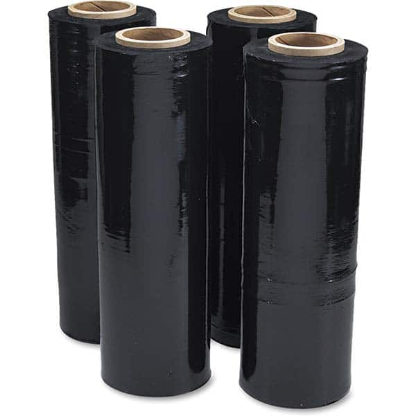 Stretch Wrap & Pallet Wrap, Product Type: Hand-Wrap Stretch Film , Color: Black , Gauge: 80 , Width (Inch): 18 , Material: Plastic  MPN:UNV62120