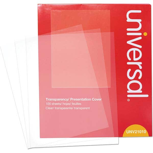 Transparency Films & Sleeves, Audio Visual Conference Accessory Type: Transparency Sleeves MPN:UNV21010