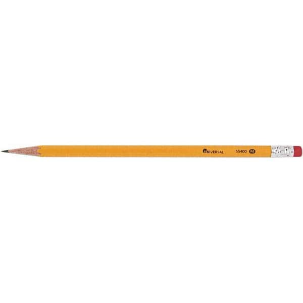 Economy Woodcase Pencil: Lead #2 Tip, Black MPN:UNV55400