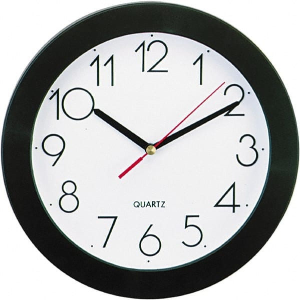 7-3/4 Inch Diameter, White Face, Dial Wall Clock MPN:UNV10421